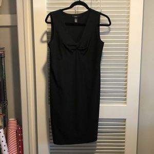 Black dress.  So comfortable and forgiving.